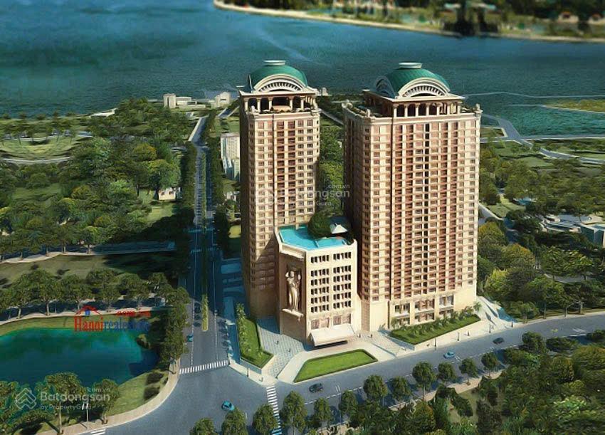 Cho thuê căn hộ Tân Hoàng Minh Xuân Diệu 386m² view Hồ Tây - Đẳng cấp sống thượng lưu