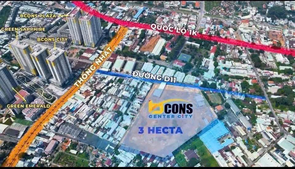 Căn hộ Bcons Center City 50m² Dĩ An - Kế bên Metro số 1