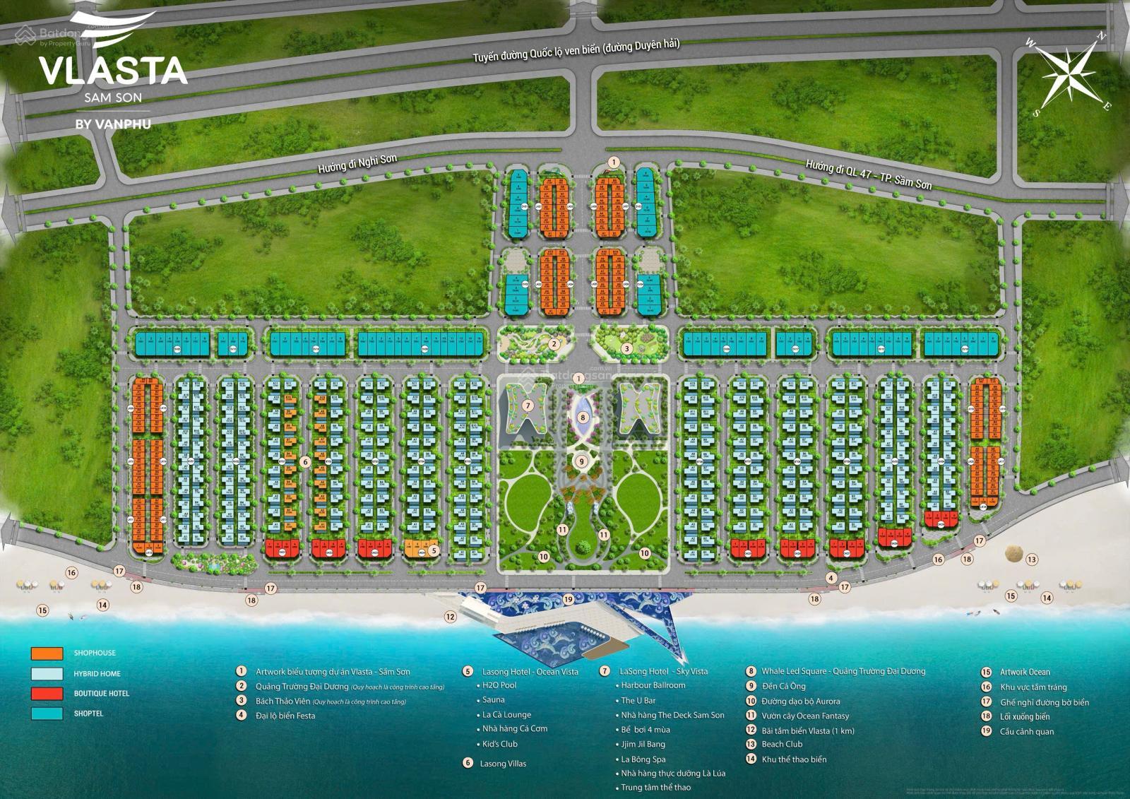 Bán Gấp Biệt Thự Song Lập Vlasta Sầm Sơn 177m² - Chính Chủ Giá 9.6 Tỷ