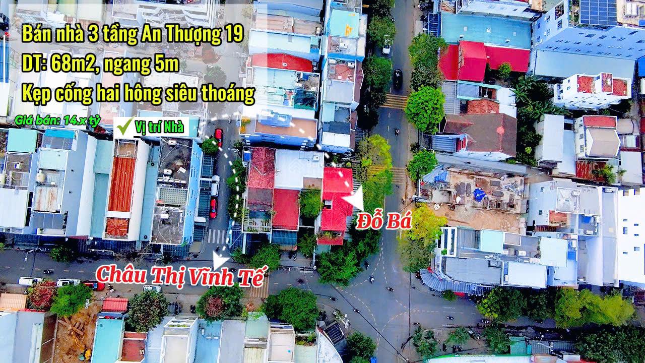 Nhà 3 tầng An Thượng 19 Đà Nẵng 68m² - Ô tô vào tận nhà, kinh doanh tốt