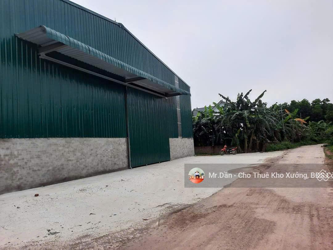 Cho thuê Xưởng 1008m² Bắc Sơn, Sóc Sơn - Xe Container Vào Tận Xưởng