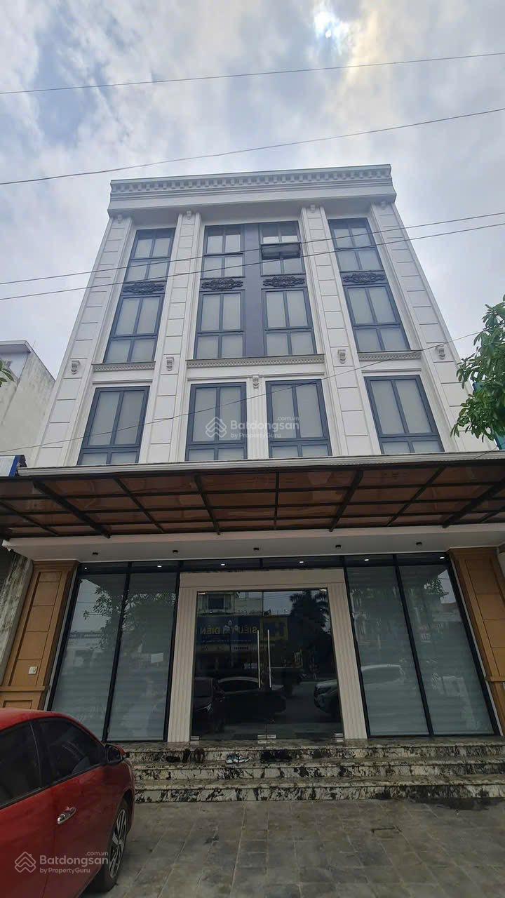 Cho thuê nhà phố Nguyễn Văn Linh, Hưng Yên - 120m² x 5 tầng, thang máy, kinh doanh đỉnh