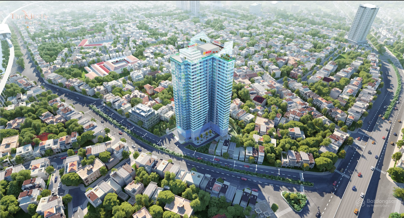 Cho thuê văn phòng The Ninety Complex 90 Đường Láng từ 100m² - Vị trí trung tâm