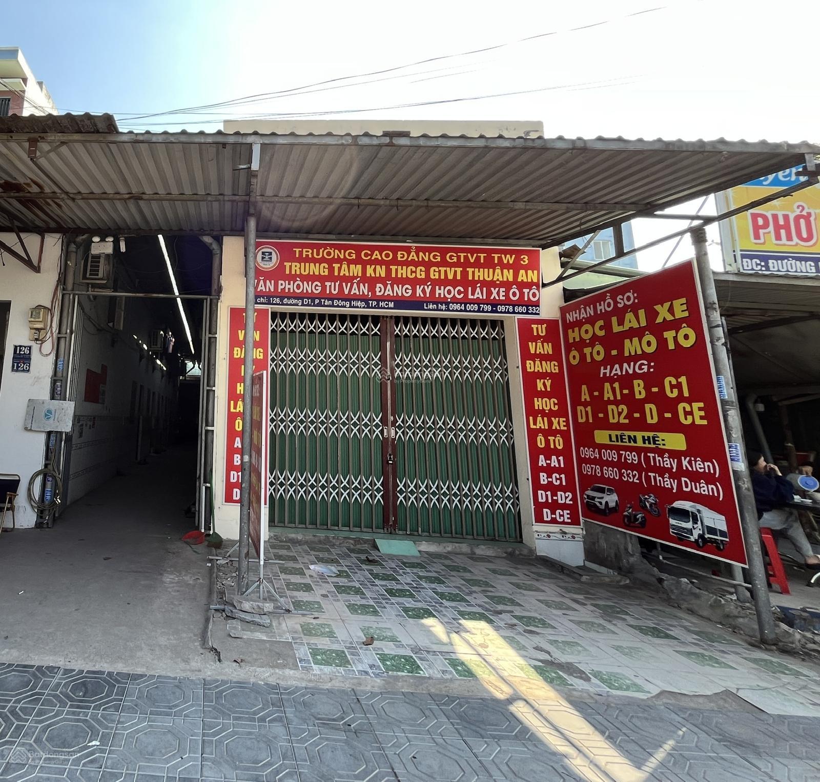 Mặt bằng kinh doanh D1, Dĩ An 28m² - Mặt tiền kinh doanh đắc địa!