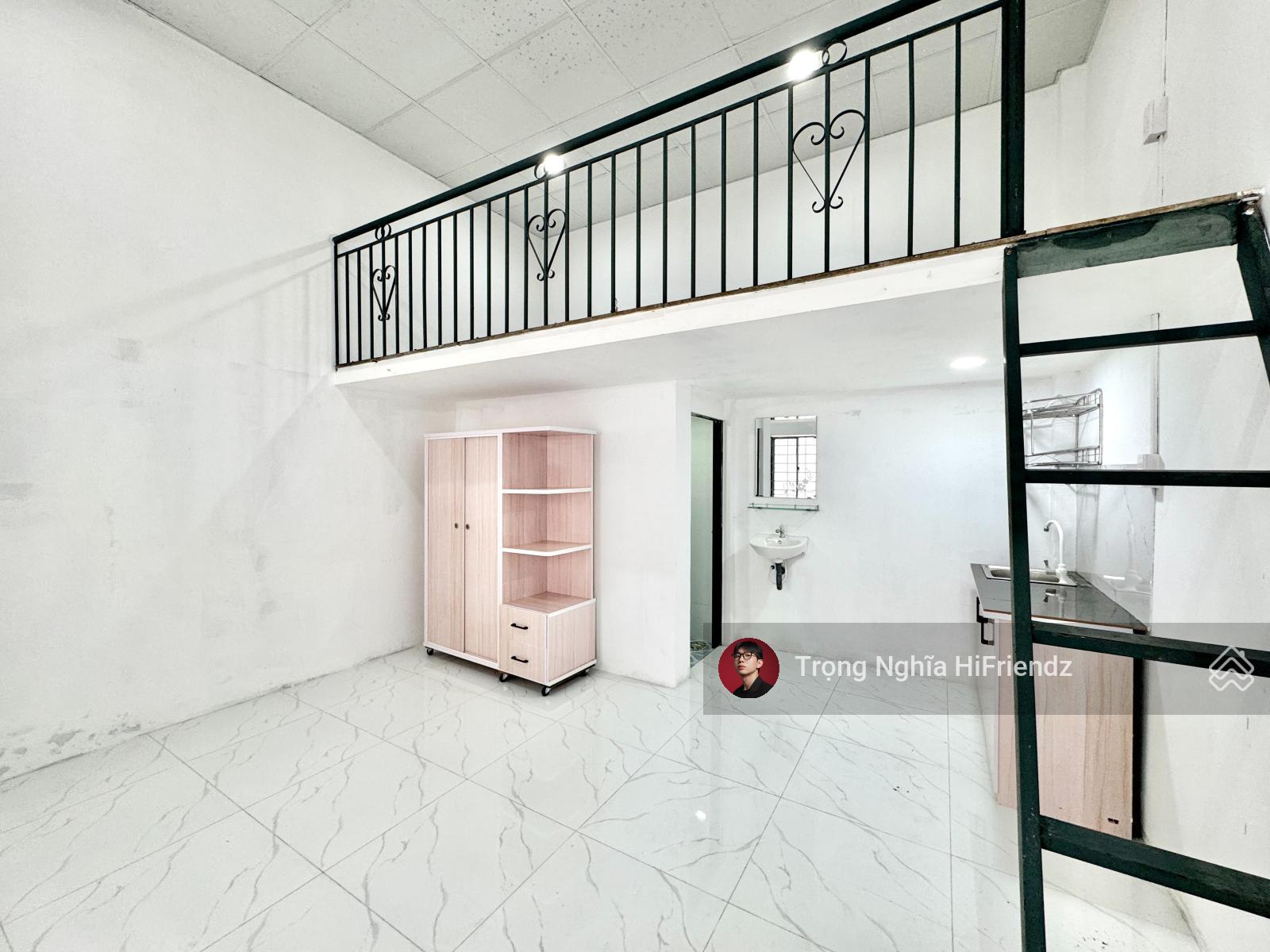 Phòng Gác Cao Máy Lạnh 35m² - Gò Vấp, Giờ Tự Do, Không Chung Chủ