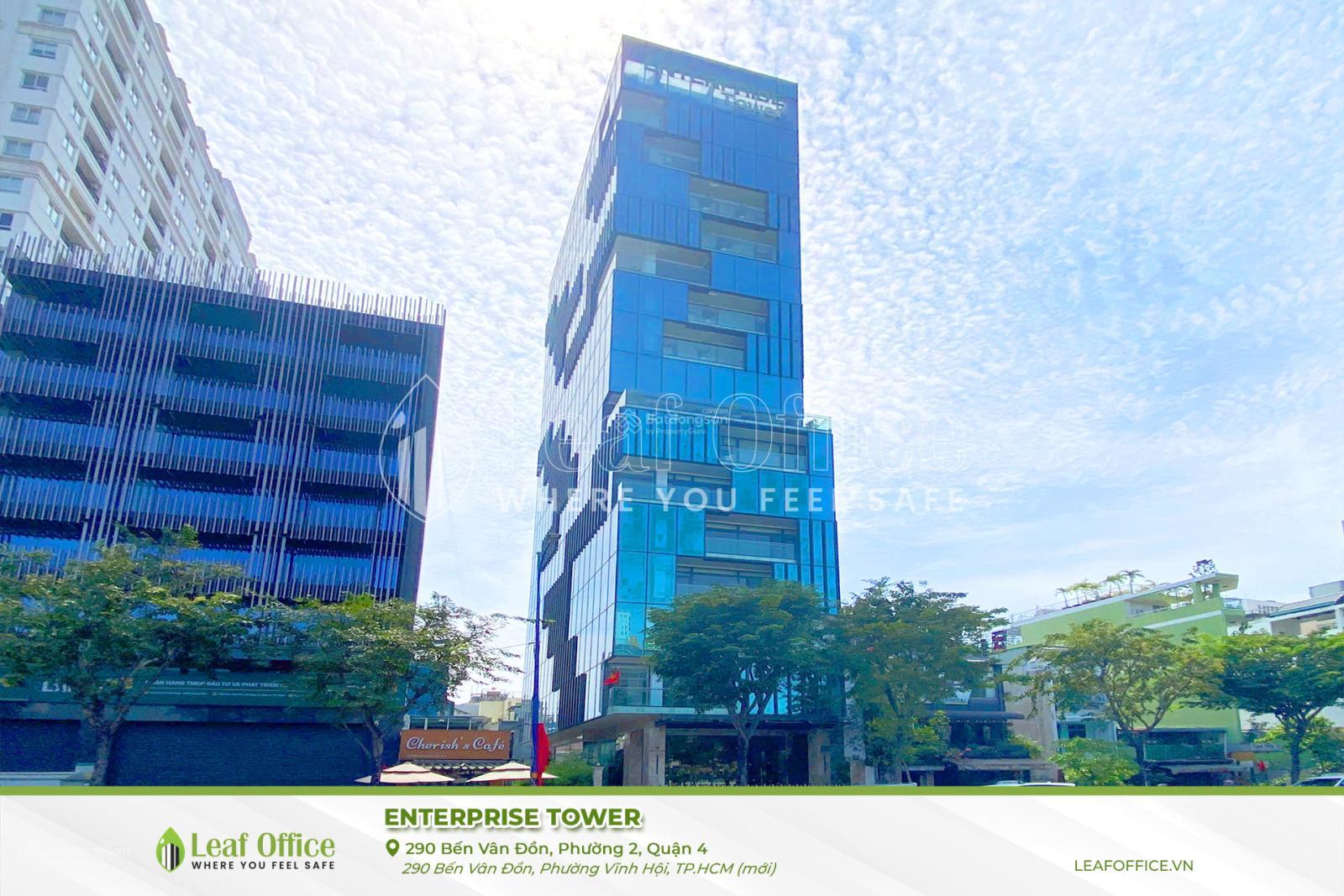 Cho thuê văn phòng Enterprise Tower Quận 4 - 250m², giá từ 400k/m²