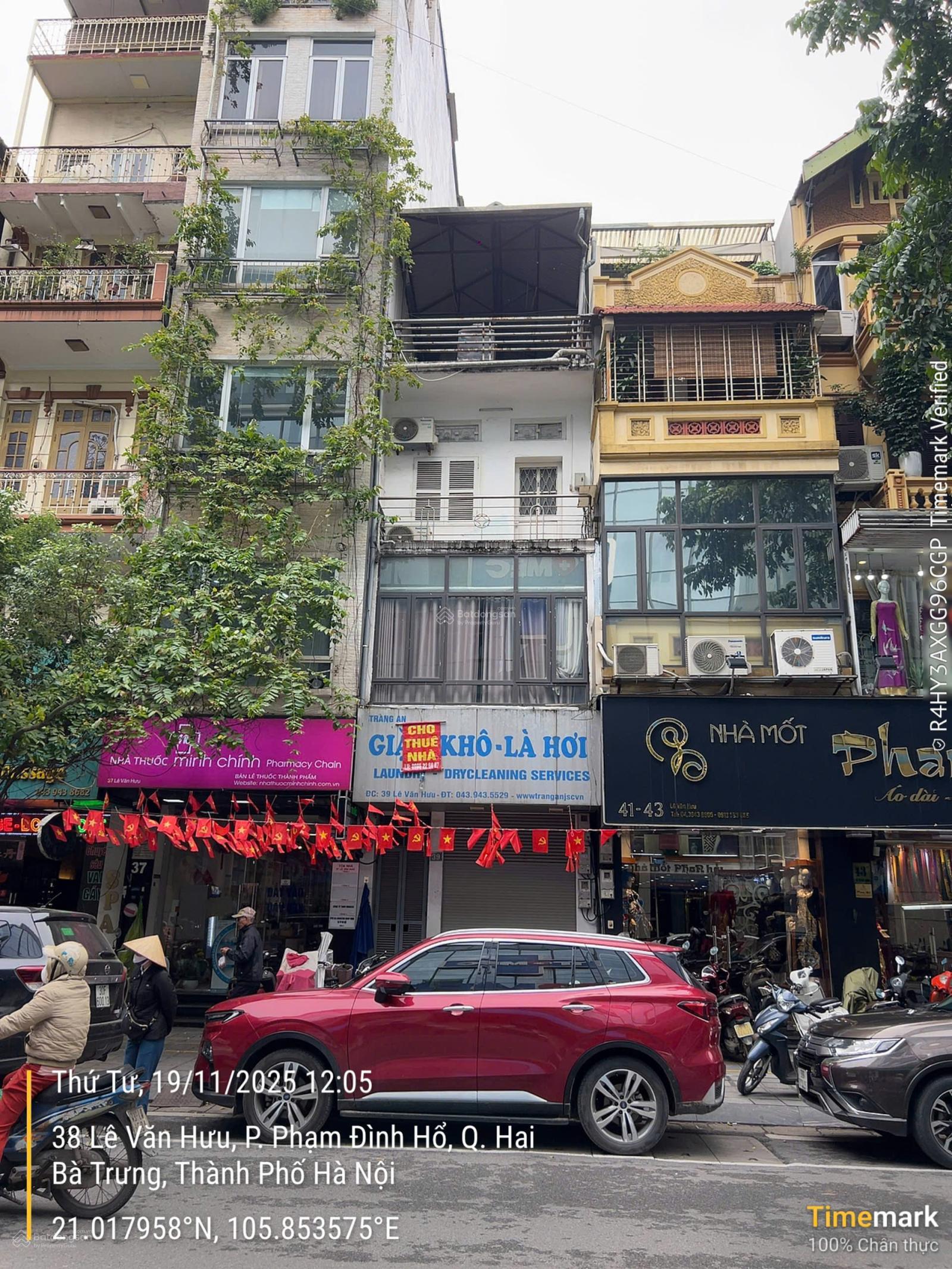 Nhà Phố Lê Văn Hưu, Hai Bà Trưng 80m² - Mặt tiền kinh doanh đắc địa!