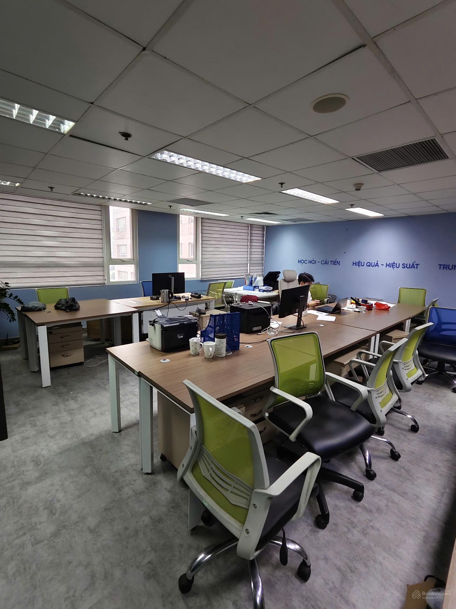 Văn phòng Hancorp Plaza Cầu Giấy 85m² - Sẵn sàng làm việc ngay!