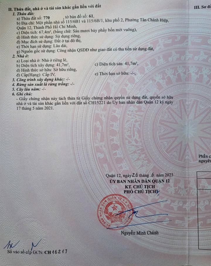 Đất nền Tô Ký Quận 12, 70m² 3.48 tỷ - Sổ đỏ chính chủ!