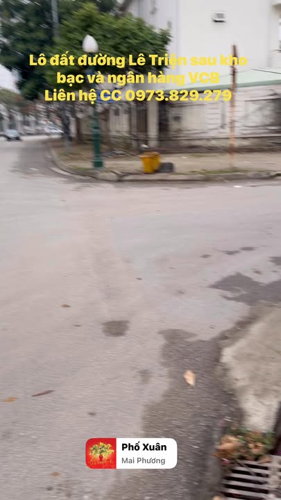 Đất nền Lê Triện Bắc Giang 72m² - Sổ đỏ chính chủ, kinh doanh đỉnh