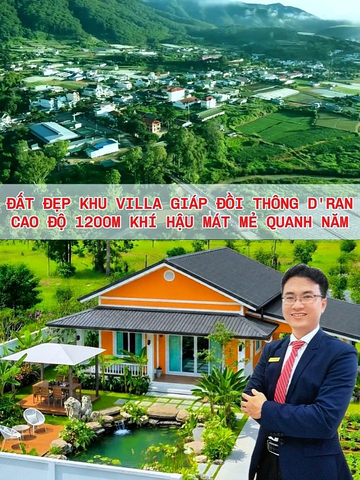 Đất nền D'Ran, Đơn Dương 270m² chỉ 1.24 tỷ - Sổ đỏ chính chủ