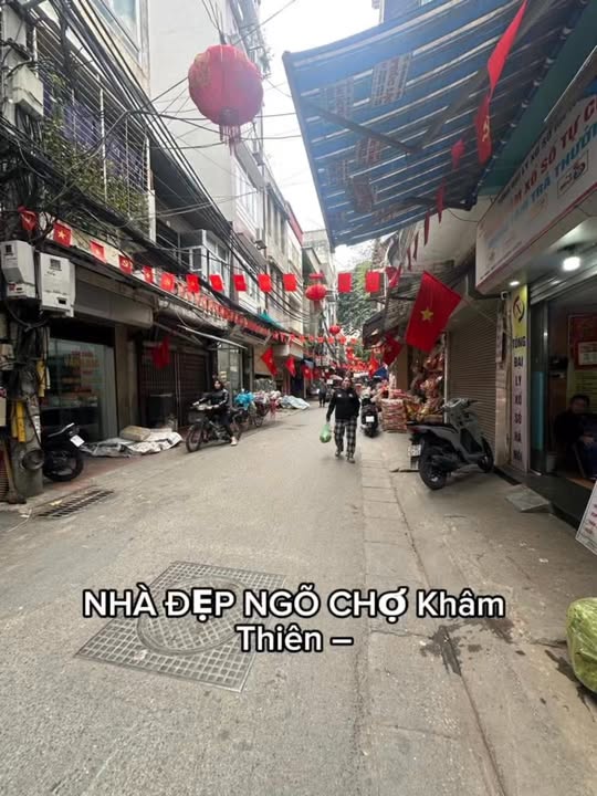 Nhà riêng Ngõ Chợ Khâm Thiên Đống Đa 20m² 5.2 tỷ - Sẵn sàng ở ngay!