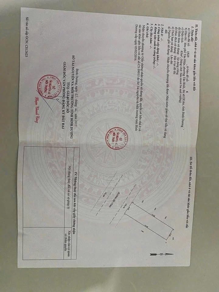 Bán Đất Sổ Riêng Tân Đông Hiệp Dĩ An 63m² - Giá 2.55 Tỷ