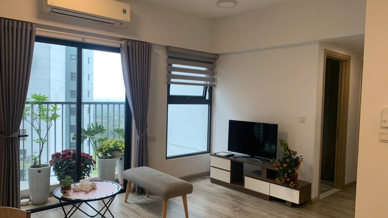 Cho thuê căn hộ 2PN Ecopark 58m² - Full nội thất, Giá 7.5 triệu/tháng
