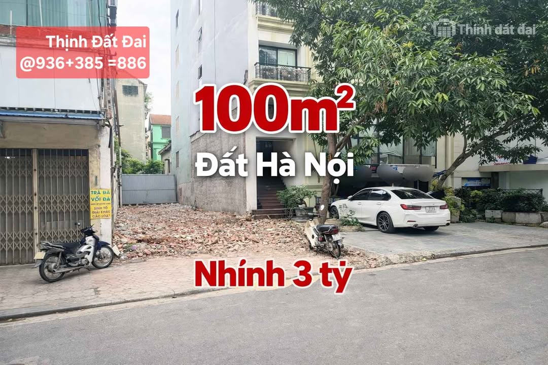 Đất nền Hòa Lạc 100m² - Sổ đỏ chính chủ, đường ô tô tiện lợi!