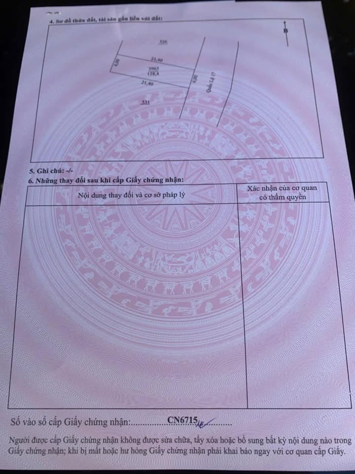 Đất nền QL17 Nam Hòa 128m² giá 1.3 tỷ - Mặt tiền kinh doanh cực đẹp