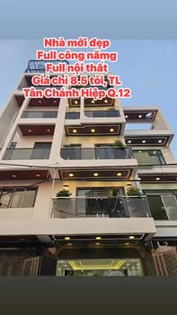 Nhà Riêng Dương Thị Mười, Q12 80m² Full Nội Thất, Hẻm Ô Tô