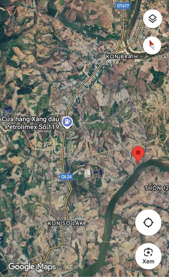 Đất nền Kon Rẫy 10.000m² - Sổ đỏ chính chủ, giáp sông lớn Đắkbla!