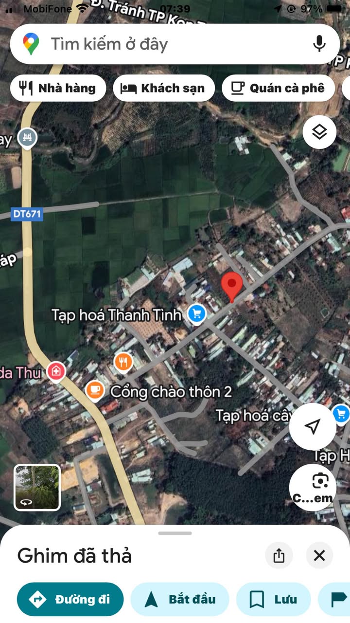 Đất nền Thôn 2 Đăk Cấm Kon Tum 420m² - Pháp lý rõ ràng!