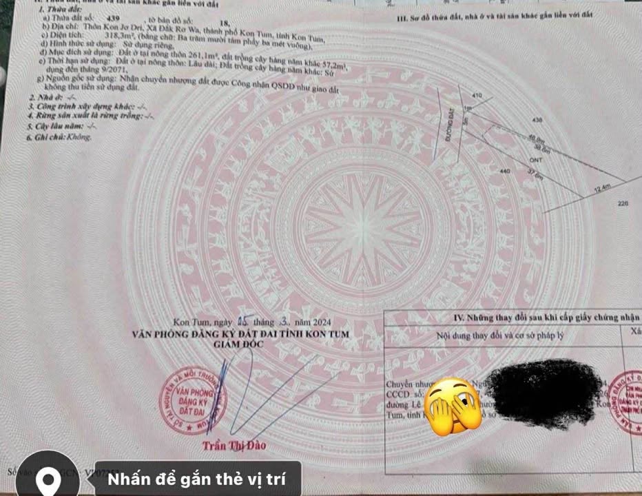 Đất Đăkrơva Kon Tum 235m² - Sổ Đỏ Sẵn Sàng - Giá Đầu Tư 2 Tỷ