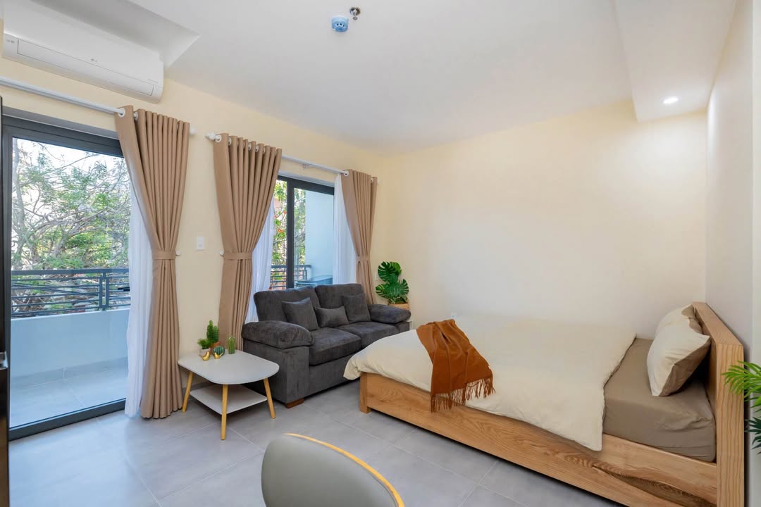 Cho thuê căn hộ Studio full nội thất khu Á Châu, Long Đất - 5.8 triệu/tháng