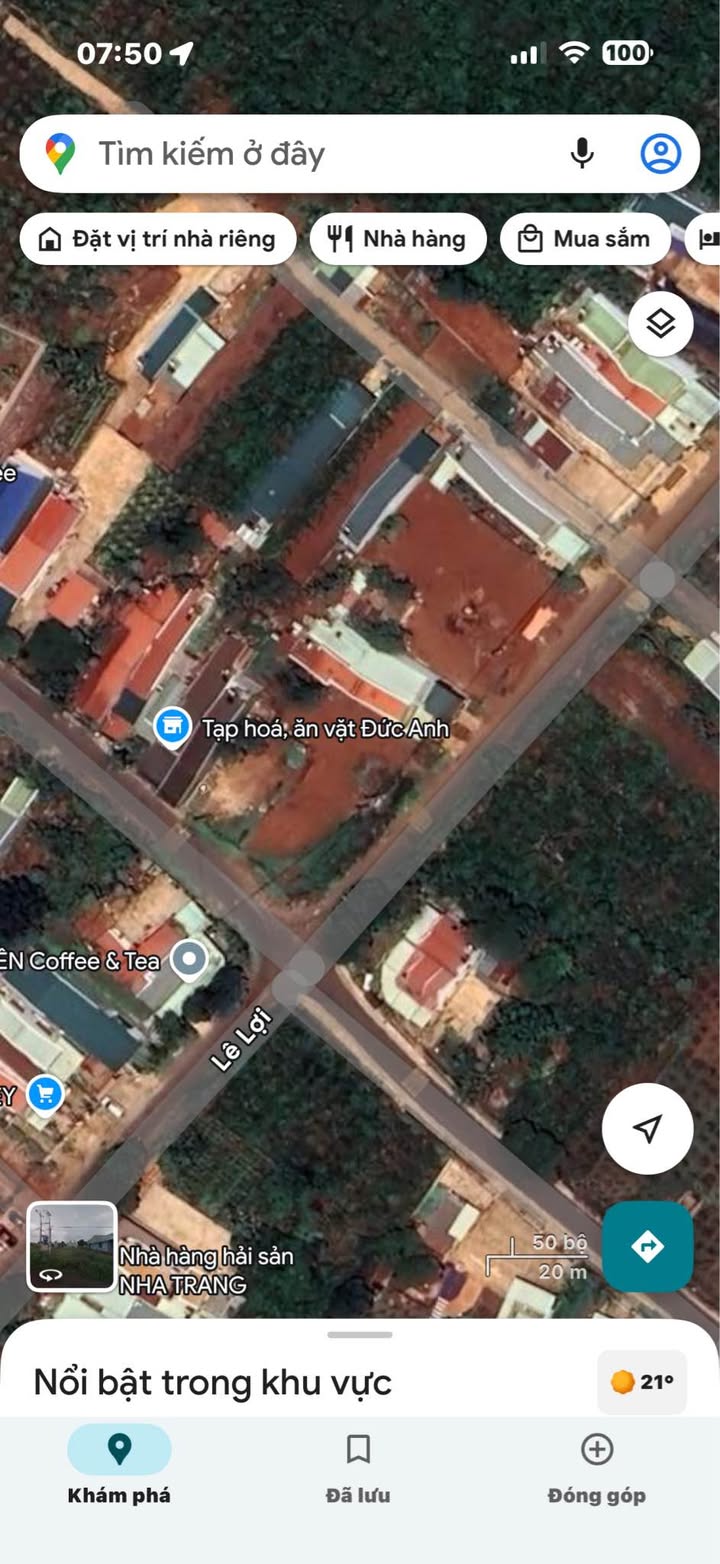 Đất Mặt Tiền Lạc Long Quân, Đăk Đoa - 160m² Kinh Doanh Tốt