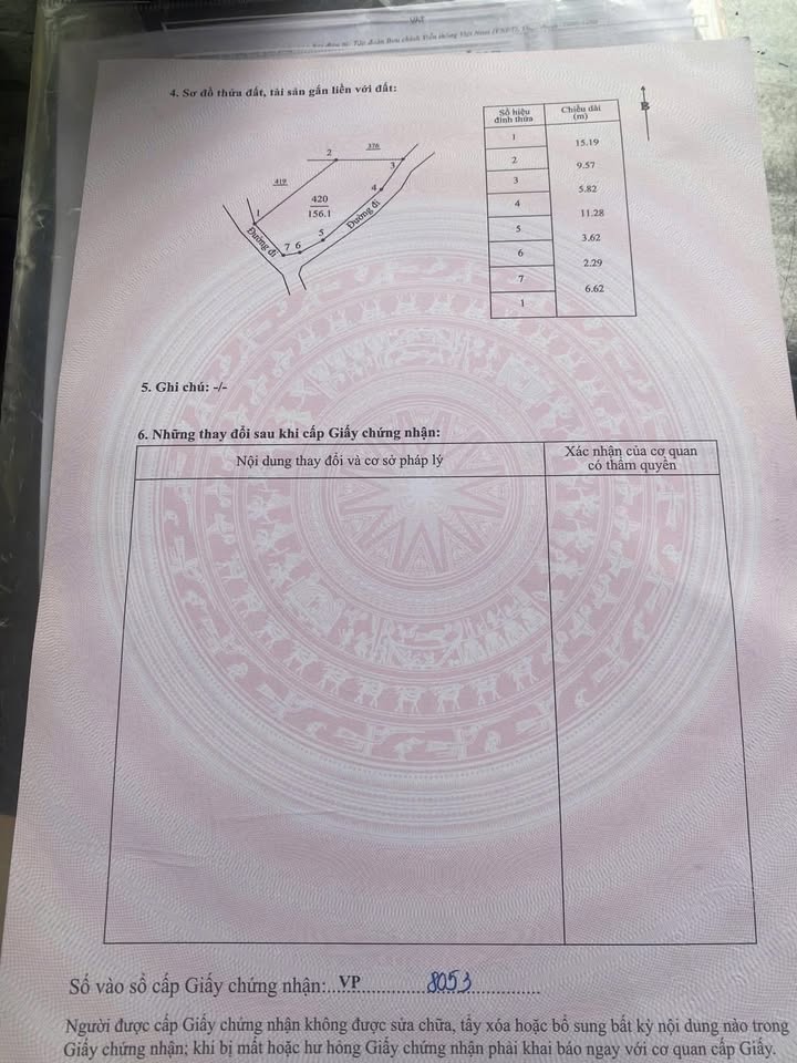 Đất nền Bình Sơn 156m² 1.25 tỷ - Sổ đỏ chính chủ