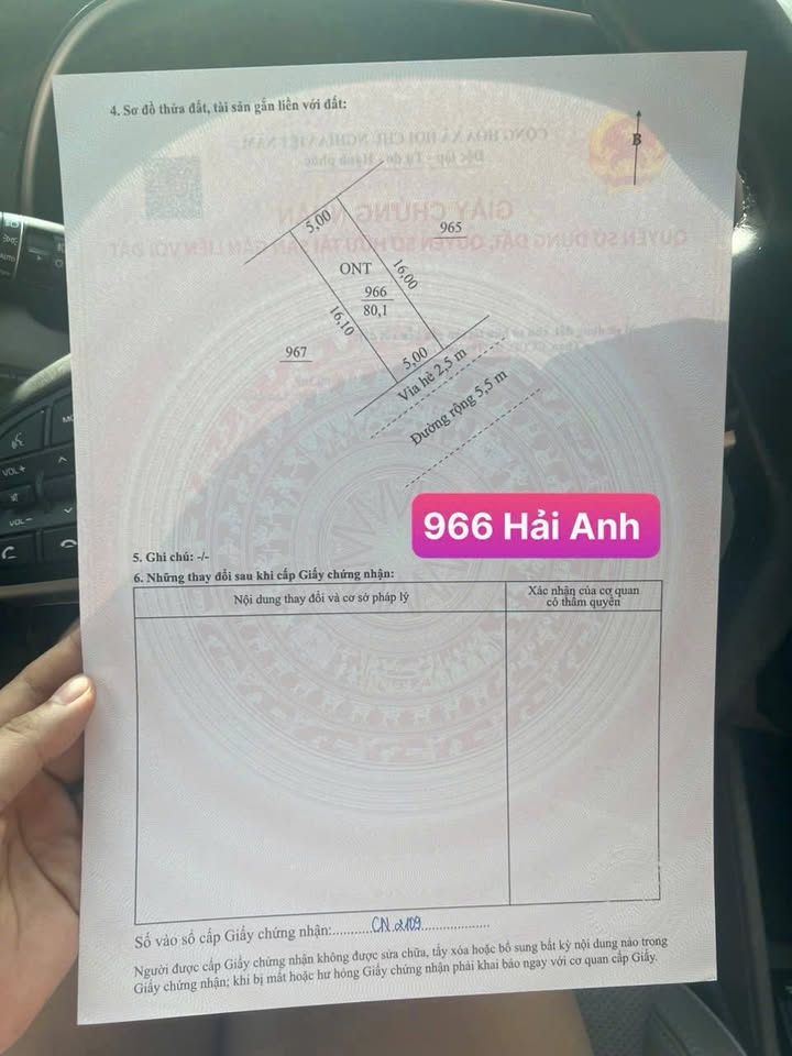 Đất nền Đường An Hải An 80.1m² - Sổ đỏ chính chủ!