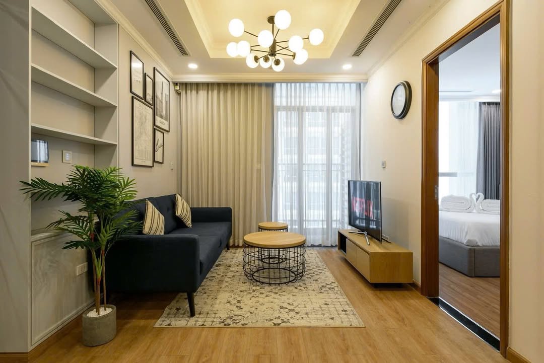 Căn hộ Vinhomes Central Park Nguyễn Hữu Cảnh 50m² giá 1.1 triệu - View đẹp