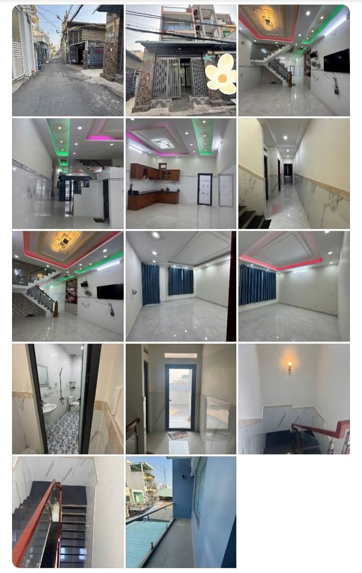 Thuê nhà Phan Văn Hớn Q12 100m² giá 16 triệu - Ô tô vào tận nhà