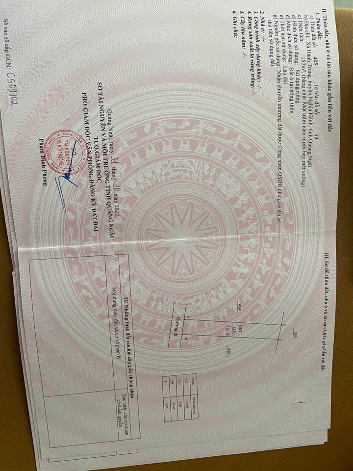 Đất Yên Phong 150m² Hướng Nam - Giá từ 3xx triệu, Đất thổ cư 100%