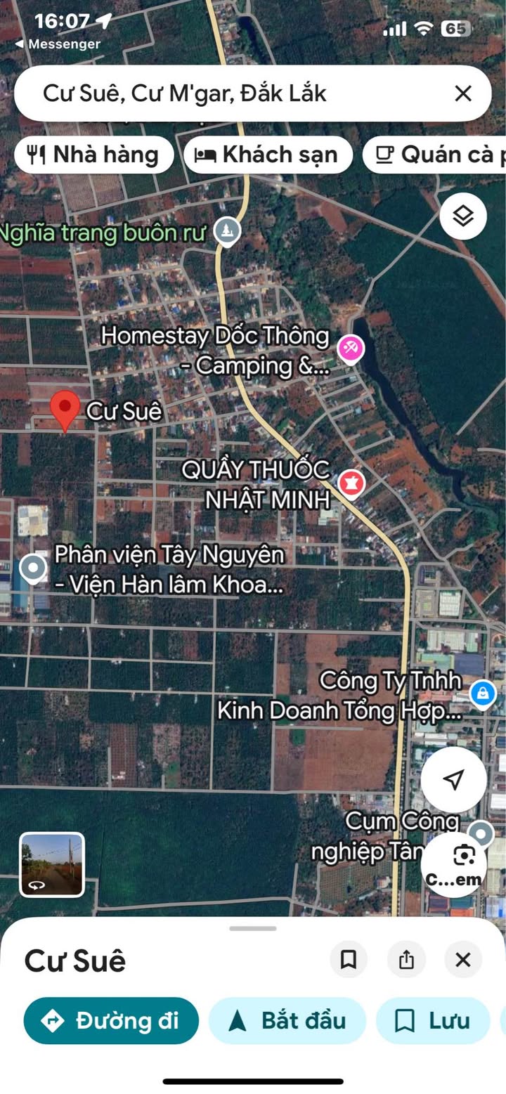 Bán Đất 100m² Hẻm Cấp 1 Tỉnh Lộ 8, Cư Suê, Đắk Lắk - Giá 1.1 Tỷ