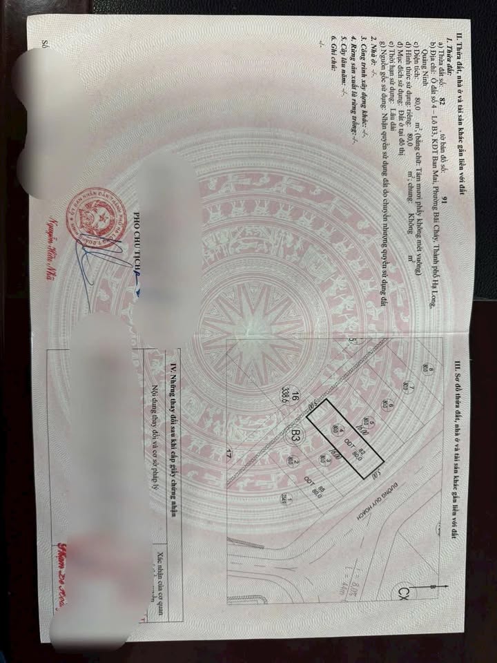 Đất nền Ban Mai - Bãi Cháy 80m² hướng biển, sổ đỏ chính chủ