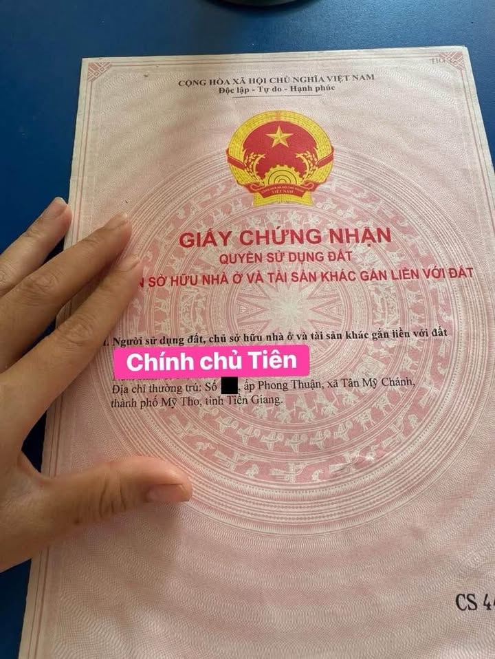 Đất nền Mỹ Phong, TP Mỹ Tho 439m² - Tiềm năng tăng giá vượt trội!