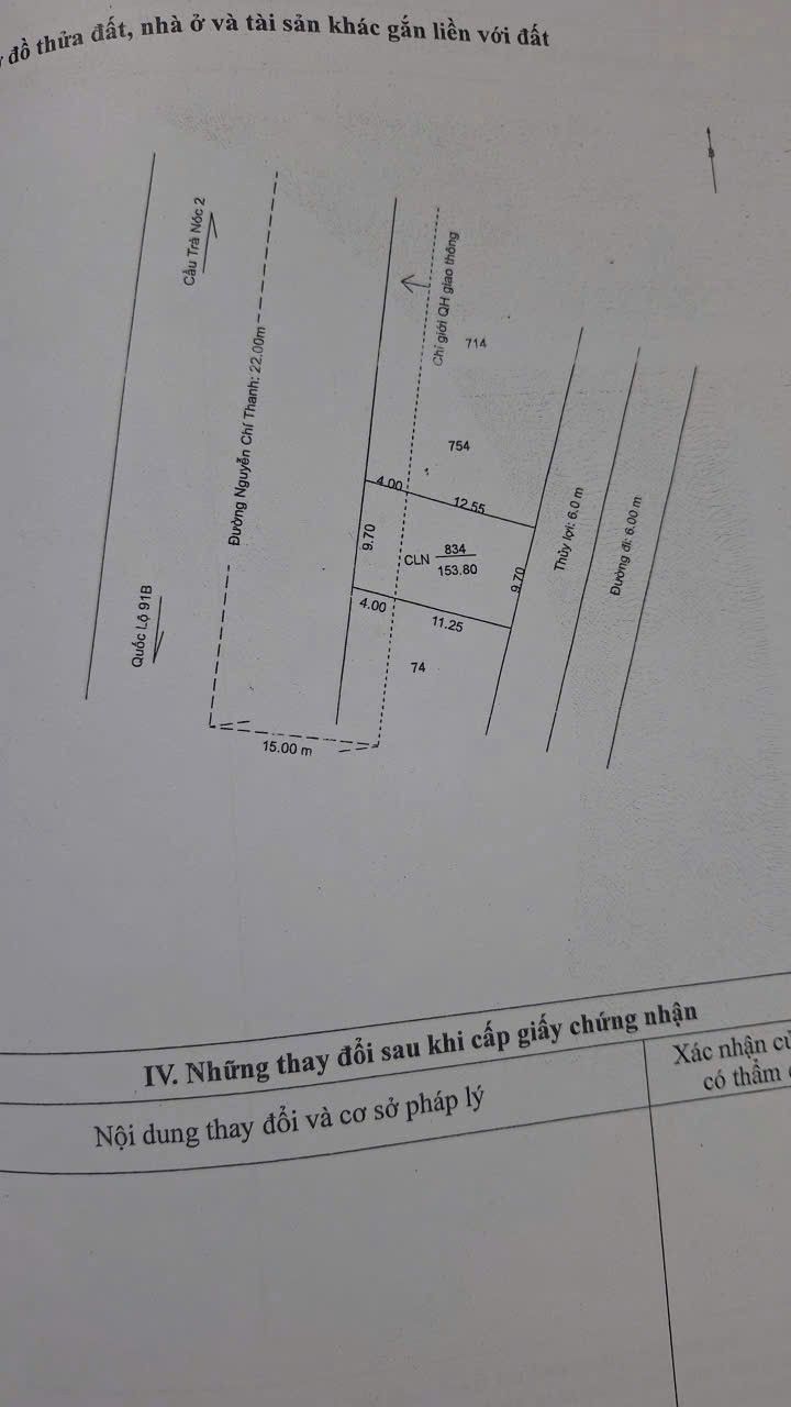 Đất nền Nguyễn Chí Thanh Bình Thủy 170m² - Sổ đỏ chính chủ!