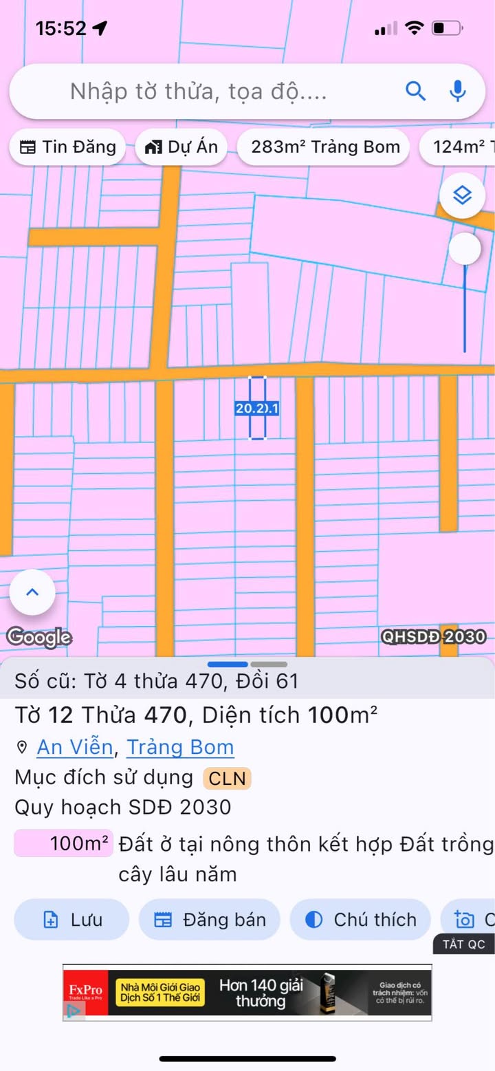 Đất nền An Viễn Trảng Bom 100m² giá 700 triệu - Sổ đỏ chính chủ