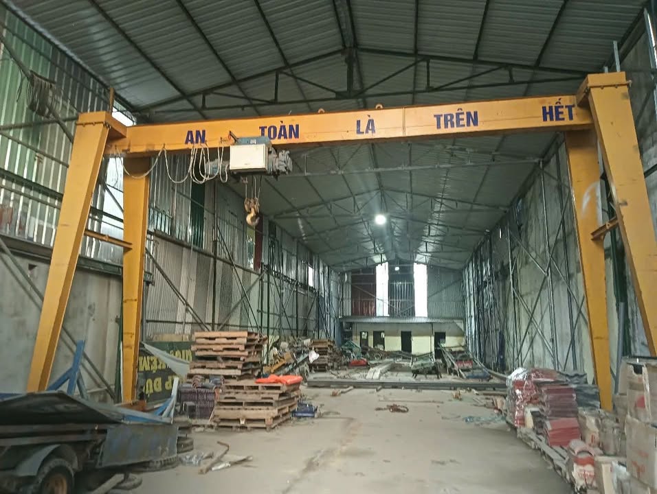 Cho thuê xưởng 600m² mặt đường Quang Trung, An Lão - Giá 12 triệu/tháng