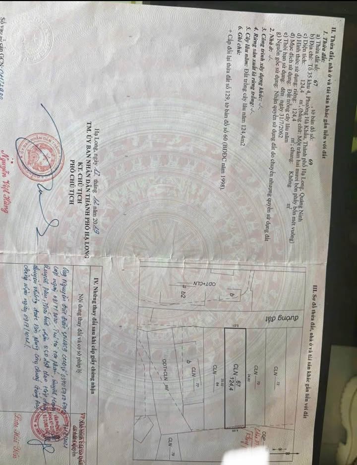 Bán đất Hà Khẩu 124m² - Mặt tiền 5m, ô tô vào tận nơi, giá 1.5 tỷ