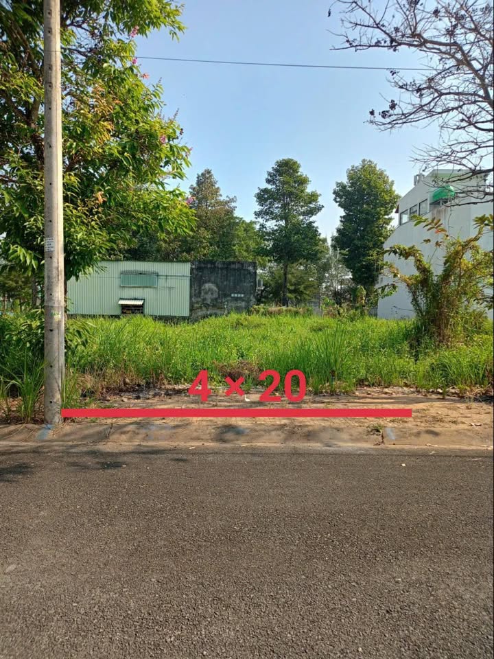 Bán Đất Nền KDC Lợi Bình Nhơn, Tân An - 80m², Hướng Tây Nam, Giá 1.17 Tỷ