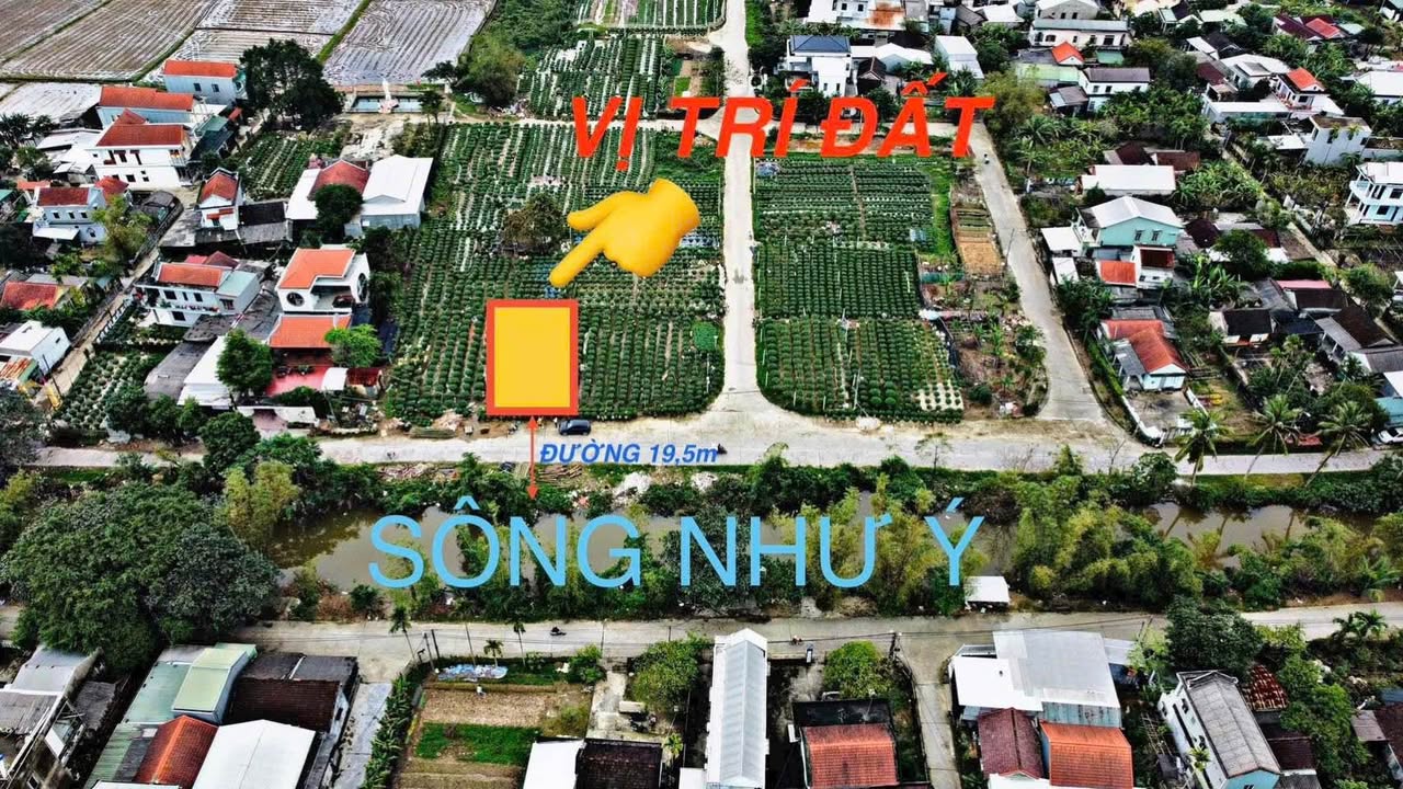 Đất nền Trương Hữu Hoàn Huế 144m² giá 2.4 tỷ - View sông cực phẩm!