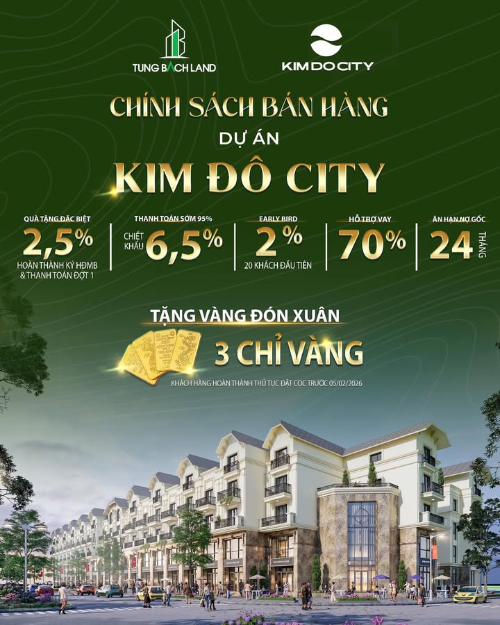 Bán Shophouse 100m² Xã Văn Môn, Yên Phong, Bắc Ninh - Sổ đỏ lâu dài