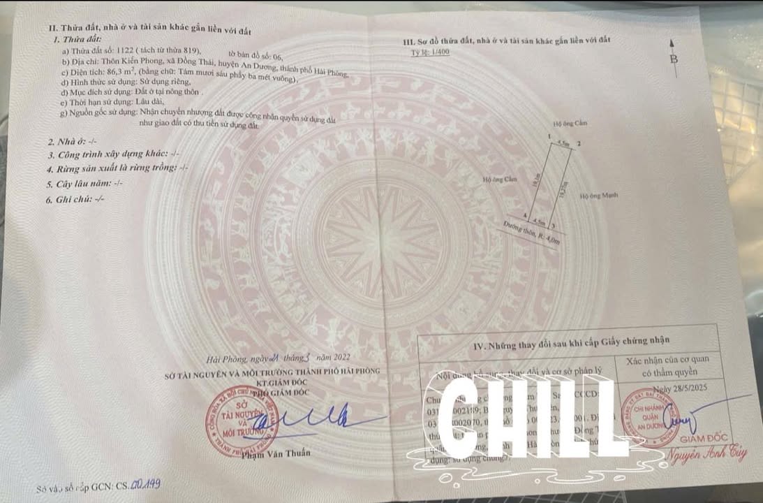 Bán Đất Kiến Phong An Dương 86.3m² - Lô Góc View Biệt Thự, Ô Tô Tránh