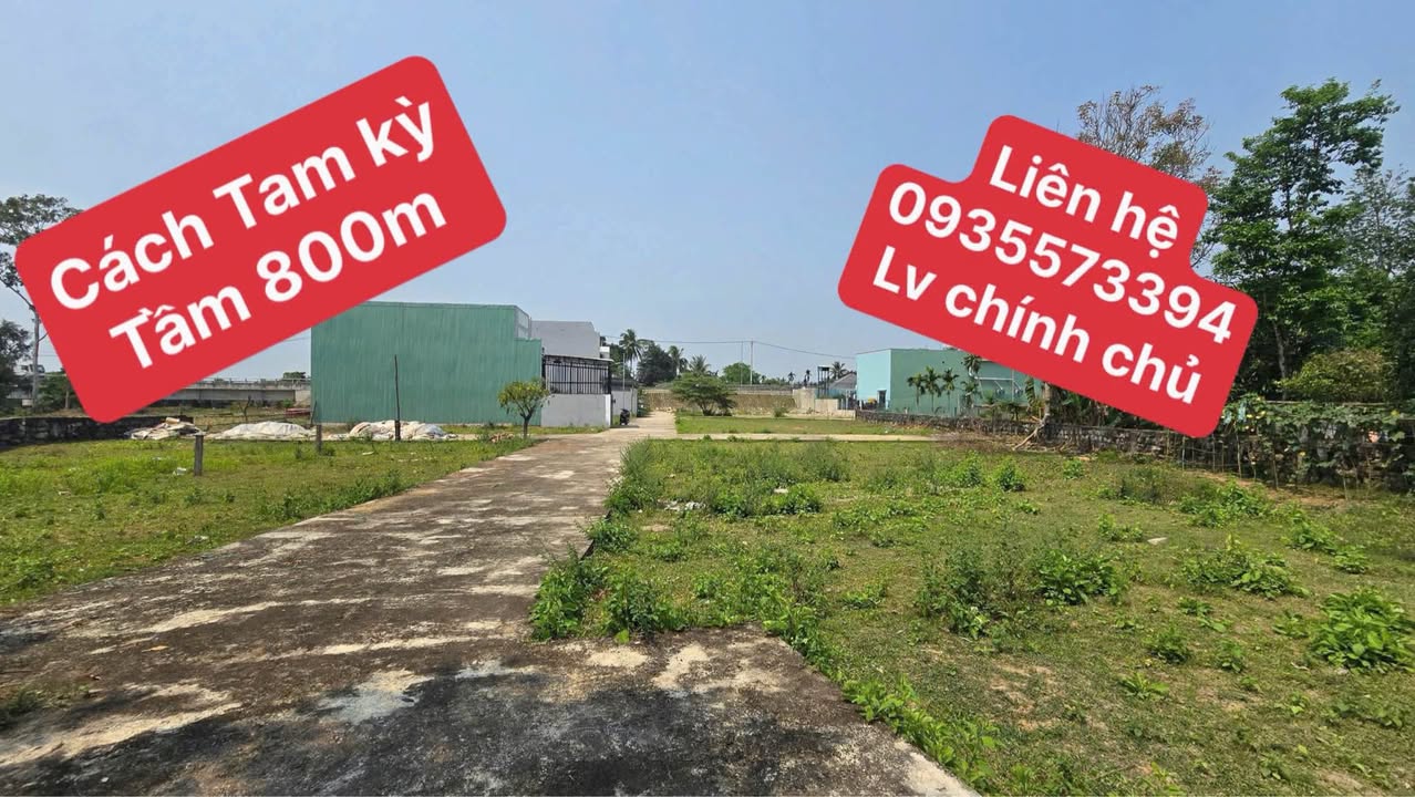 Đất nền Tam Xuân 1, Núi Thành 101m² - Sổ đỏ chính chủ, giá tốt!