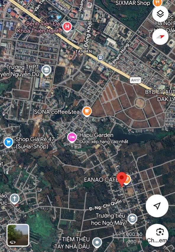 Nhà Phố Nguyễn Xuân Nguyên Buôn Ma Thuột 185m² - Mặt tiền kinh doanh