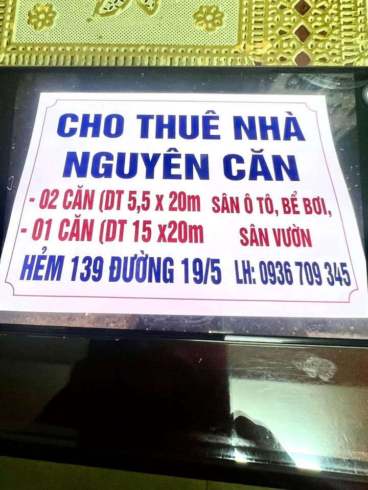 Cho thuê nhà nguyên căn Ea Tam BMT - Hẻm 139 Đường 19-5 - Sẵn sàng ở ngay!