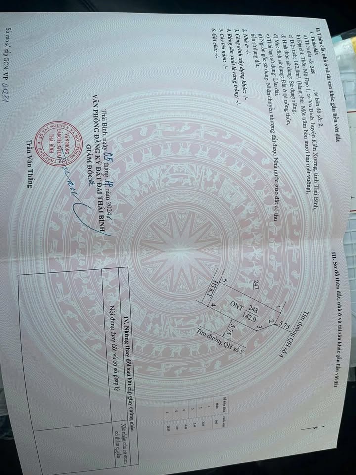 Bán Đất Lô Góc 142m² Kiến Xương, Thái Bình - View Sông, Gần Cao Tốc CT08