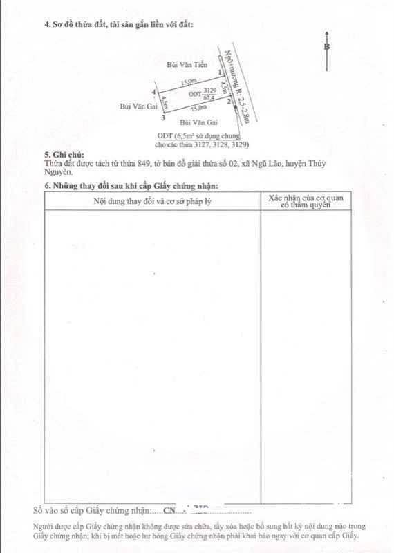 Đất nền Ngũ Lão, Thủy Nguyên 67.4m² - Tiềm năng tăng giá!