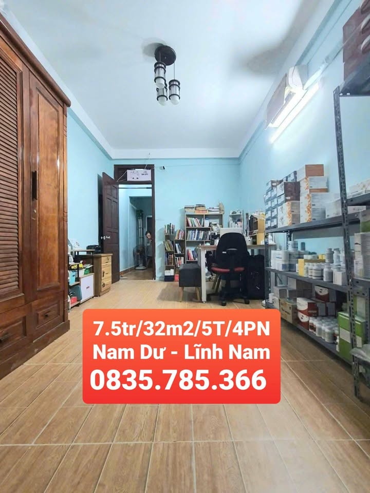 Nhà Nguyên Căn 5 Tầng Ngõ 143 Nam Dư - 7.5 Triệu, 4 Ngủ, Ô Tô Lùi Cửa