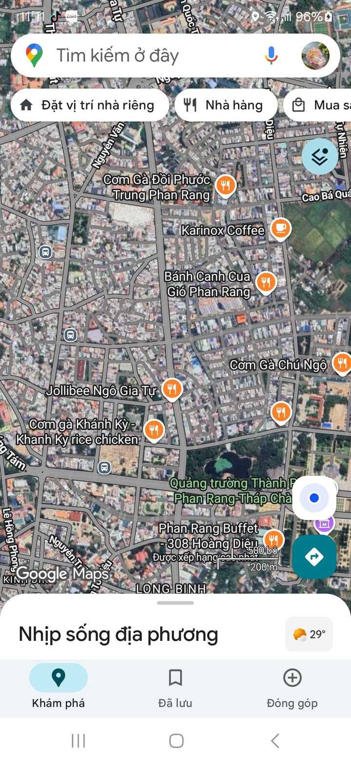 Đất nền Trần Nhân Tông Phan Rang 90m² giá 6 tỷ - Mặt tiền kinh doanh