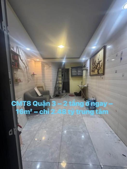 Bán nhà Quận 3 CMT8 16m² giá 2.48 tỷ - Sẵn sàng ở ngay!